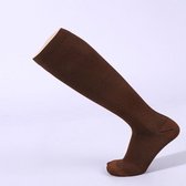 Compressie sokken | Compressiekousen | Steunkousen| Unisex | Per paar | Bruin | Able & Borret