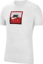 Nike - SS Tee Nike Air - Wit T-shirt - XL - Wit