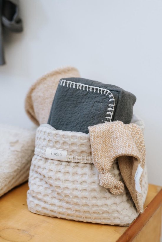Koeka commodemandje wafel Antwerp sand One size — afbeelding 2