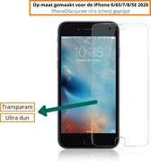 Fooniq Screenprotector Transparant - Geschikt Voor Apple iPhone 6/6S/7/8/SE 2020