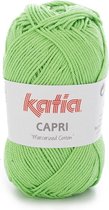 Katia Capri - kleur 149 Briljantgroen - 50 gr. = 125 m. - 100% katoen
