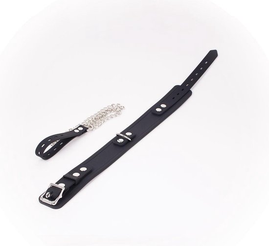 Collier Deluxe en silicone - noir