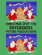 Christmas Spot The Differences Picture Puzzles Book