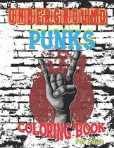 Underground Punks coloring book for adult
