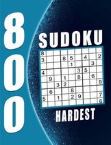 800 Hardest Sudoku Puzzle Book For Adult