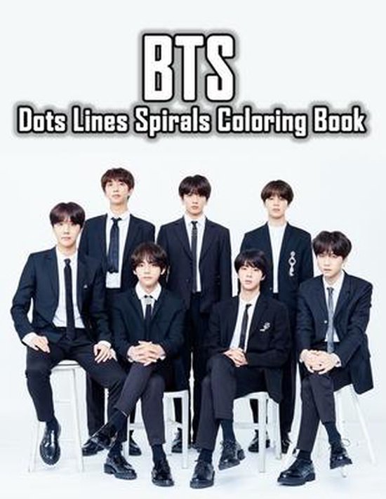 Buy BTS - Dots Lines Spirals Coloring Book: New kind of stress