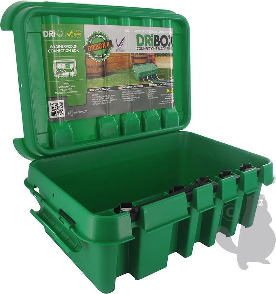 2 stuks externe aansluitdoos, IP68, 2-weg waterdichte aansluitdozen, waterdichte buitenaansluitkabel, elektrische box voor buiten voor kabels met een diameter van 4-8 mm, 8-12 mm en 12-15 mm