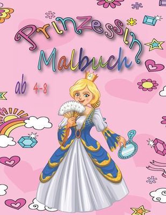 Prinzessin Malbuch ab 4-8, Youri Books | 9798566362472 | Boeken | bol.com