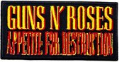 Guns N' Roses Patch Appetite For Destruction Multicolours