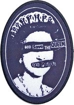 Sex Pistols Patch God Save The Queen Zwart