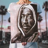 Poster - Tupac - 70 X 50 Cm - Multicolor