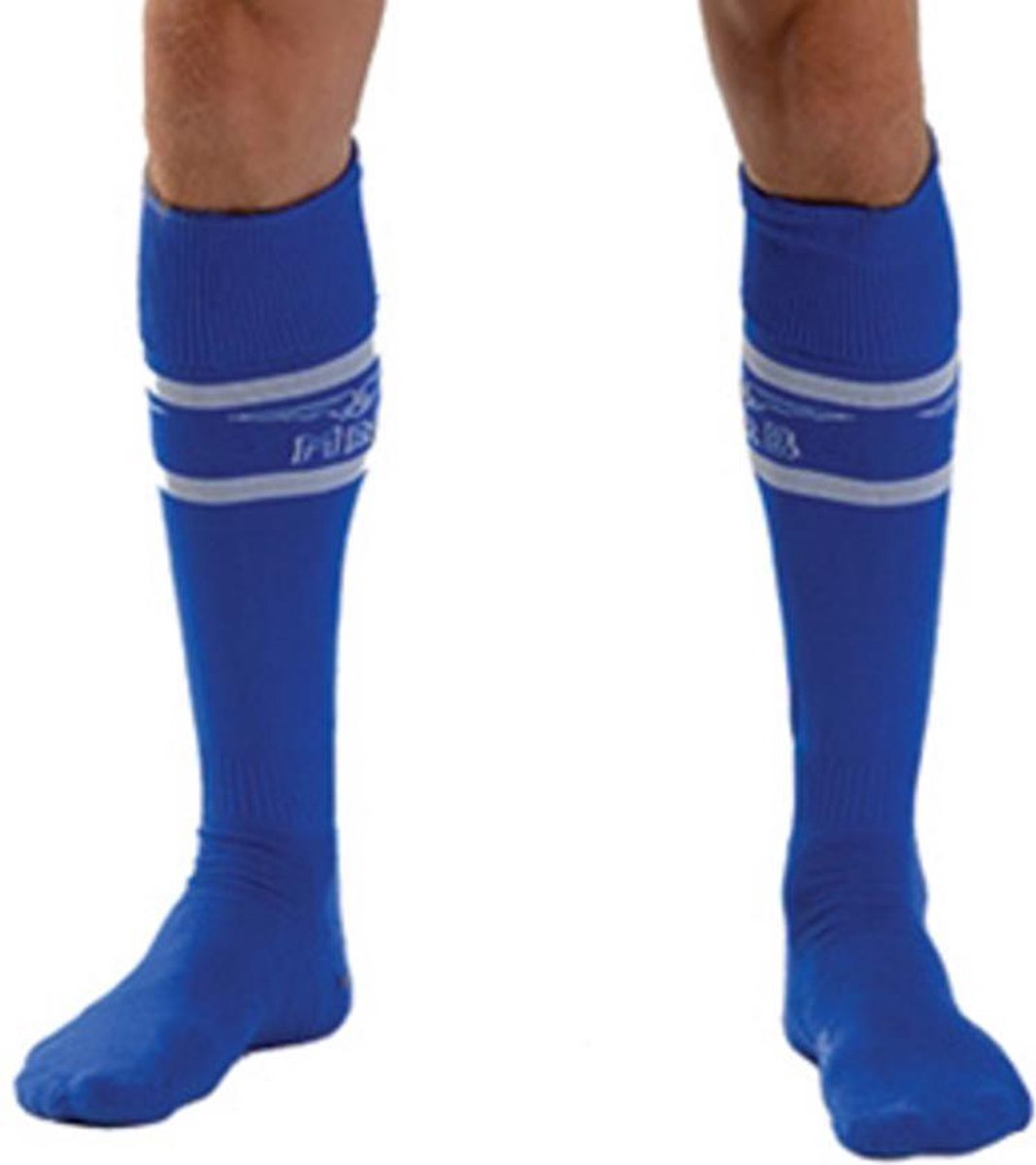Mister b urban football socks with pocket blue 38 - 41