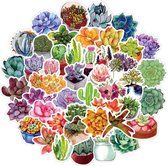 Vetplant - sticker set | vinyl stickers | 50 stuks