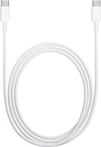 USB-C naar USB-C kabel - 2 meter - data en oplaadkabel - wit