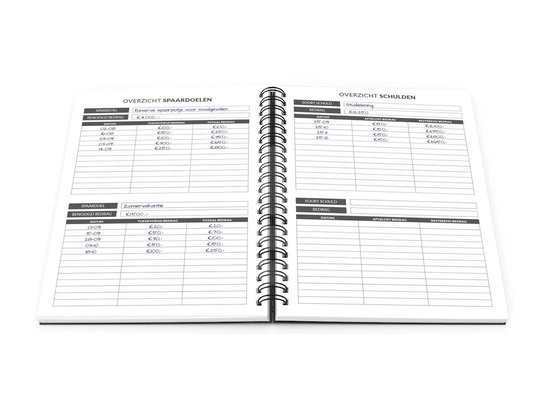 Planbooks - Budget Planner - Kasboek - Money Planner - Kakeibo - Budgetplanner - Huishoudboekje - Planbooks