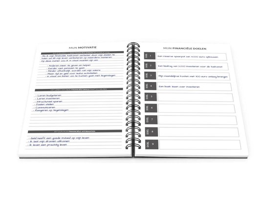 Planbooks - Budget Planner - Kasboek - Money Planner - Kakeibo - Budgetplanner - Huishoudboekje