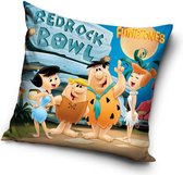 The Flintstones Bedrock Bowl - Sierkussen Kussen 40 x 40 cm inclusief vulling