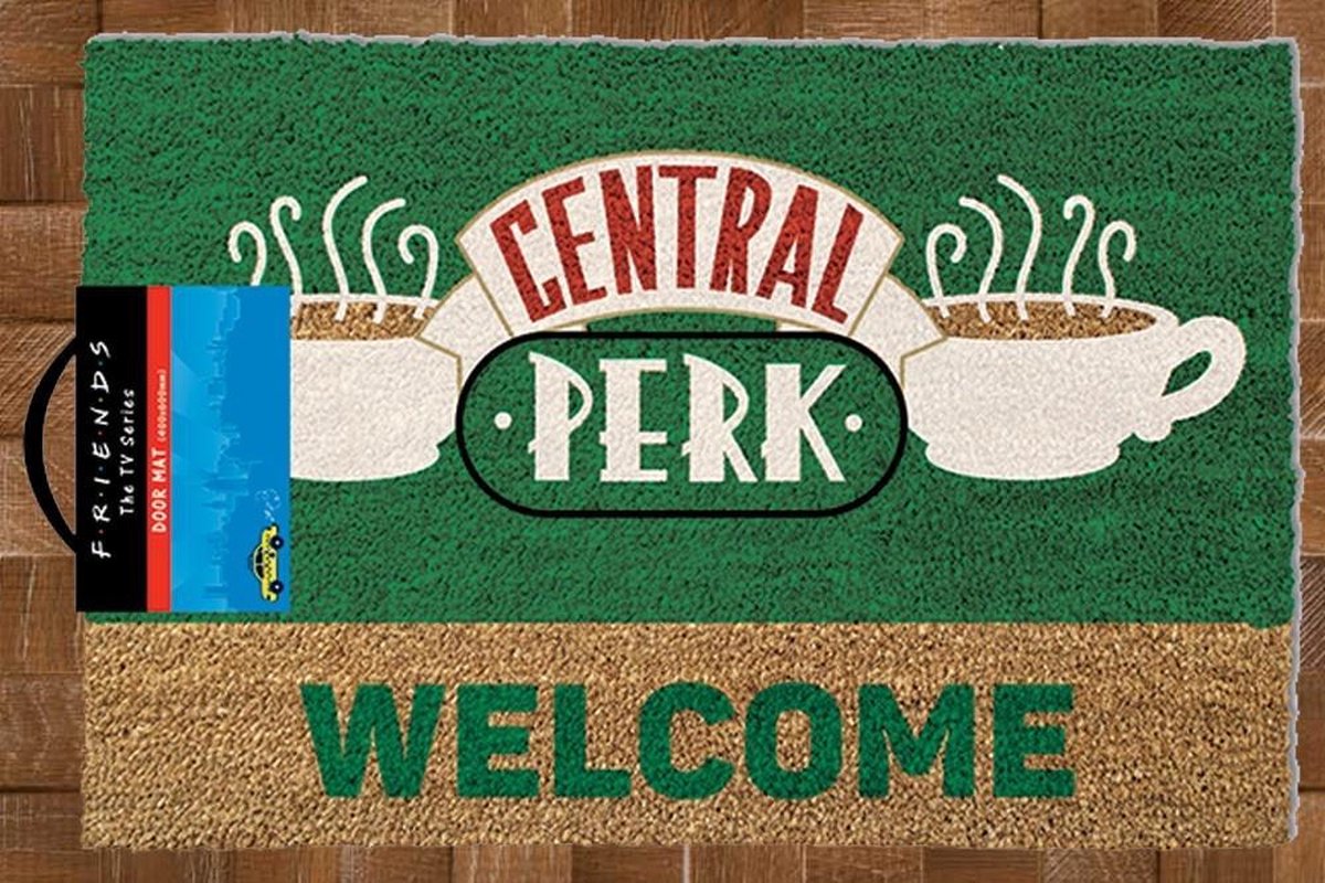 Oeps paspoort Onweersbui Friends Central Perk - Deurmat | bol.com