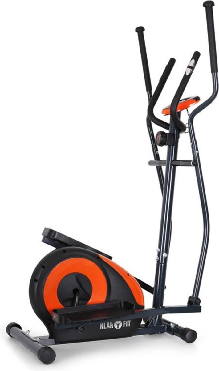 Klarfit Ellifit FX 250 Crosstrainer - Polssensor - Trainingscomputer - Max. 110kg -Zwart