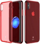 Baseus Simple Series Case iPhone X / XS - Rood