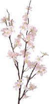 7x Stuks roze appelbloesem kunstbloem/tak met 57 bloemetjes 84 cm - Nepbloemen - Kunstbloemen