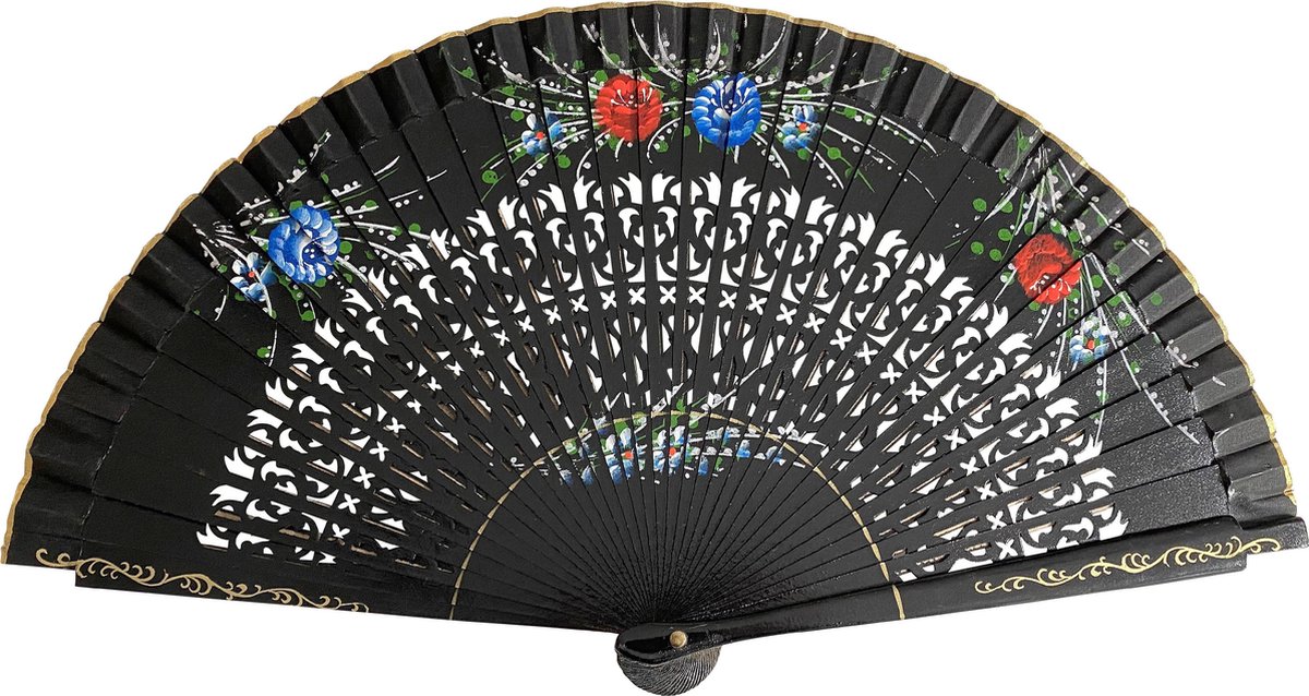 Spaanse flamenco waaier luxe