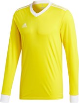 adidas - Tabela 18 LS Jersey - Gele Longsleeve - M - Geel