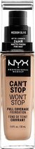NYX Professional Makeup - Can't Stop Won't Stop Foundation - Medium Olive
