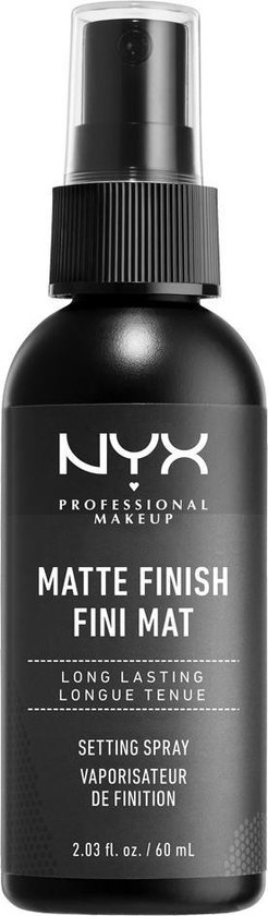 NYX Professional Makeup Makeup Setting Spray - Matte Finish MSS01 - 60 ml