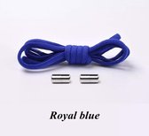 Royal Blue Schoenveter met magneet ronde elastische ideaal voor kinderen en volwassenen - magnetische schoenveters unisex