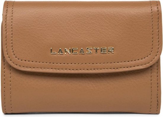 Lancaster Paris Dames Portemonnee -Mademoiselle Ana Camel - Leer bol.com