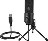 Grandecom® Fifine Pro Studiomicrofoon - Tripod - Podcasts - Livestreams - USB