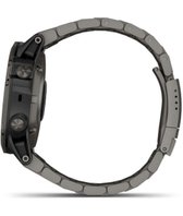 Garmin Leren Horlogebandje - 22mm Polsbandje - Wearablebandje - Venu 2 en Vivoactive 4 - Zwart