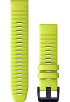 Garmin QuickFit Siliconen Horlogebandje - 22mm Polsbandje - Wearablebandje - Knal Geel