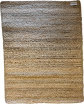 Yoshiko Cox M - Jute Vloerkleed Tapijt Naturel M - 70x120cm