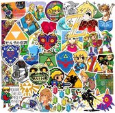 Legend of Zelda stickers - Mix 47 stuks - Game stickers voor laptop, console, muur, deur etc.