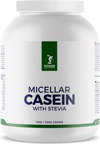 Power Supplements - Micellar Casein stevia - 2kg - Banaan