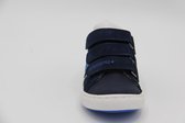 Chaussure bleue style piste avec velcro - taille 24