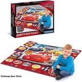 XL Disney Cars 3 interactieve vloerpuzzel  (70x100cm) - puzzel - speelgoed - Viros.nl