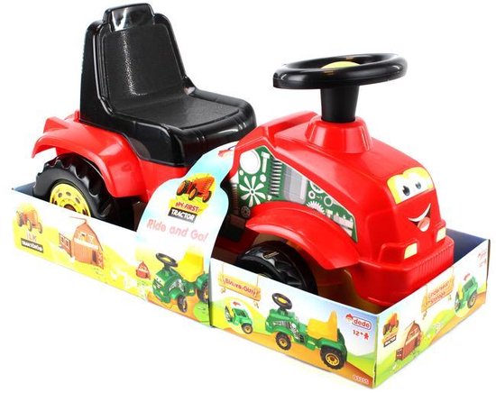 Loopauto - Tractor - Rood - kinderspeelgoed 1 jaar - speelgoed - Speelgoed  2 jaar -... | bol.com