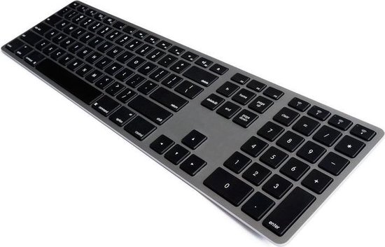Matias Draadloos Toetsenbord US QWERTY voor MacBook space grey | bol