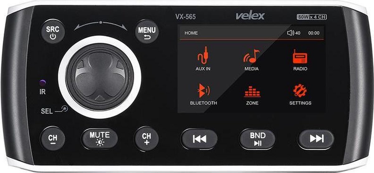 Verscherpen Jabeth Wilson Schandalig Velex Marine VX565 Bootradio DAB+ met Bluetooth | bol.com