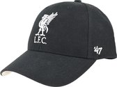 47 Brand EPL FC Liverpool Cap EPL-MVP04WBV-BK, Mannen, Zwart, Pet, maat: One size
