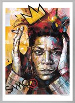 Poster - Jean-michel Basquiat Painting - 71 X 51 Cm - Multicolor