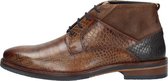 SUB55 Herenschoenen gekleed Gekleed Hoog - cognac - Maat 42