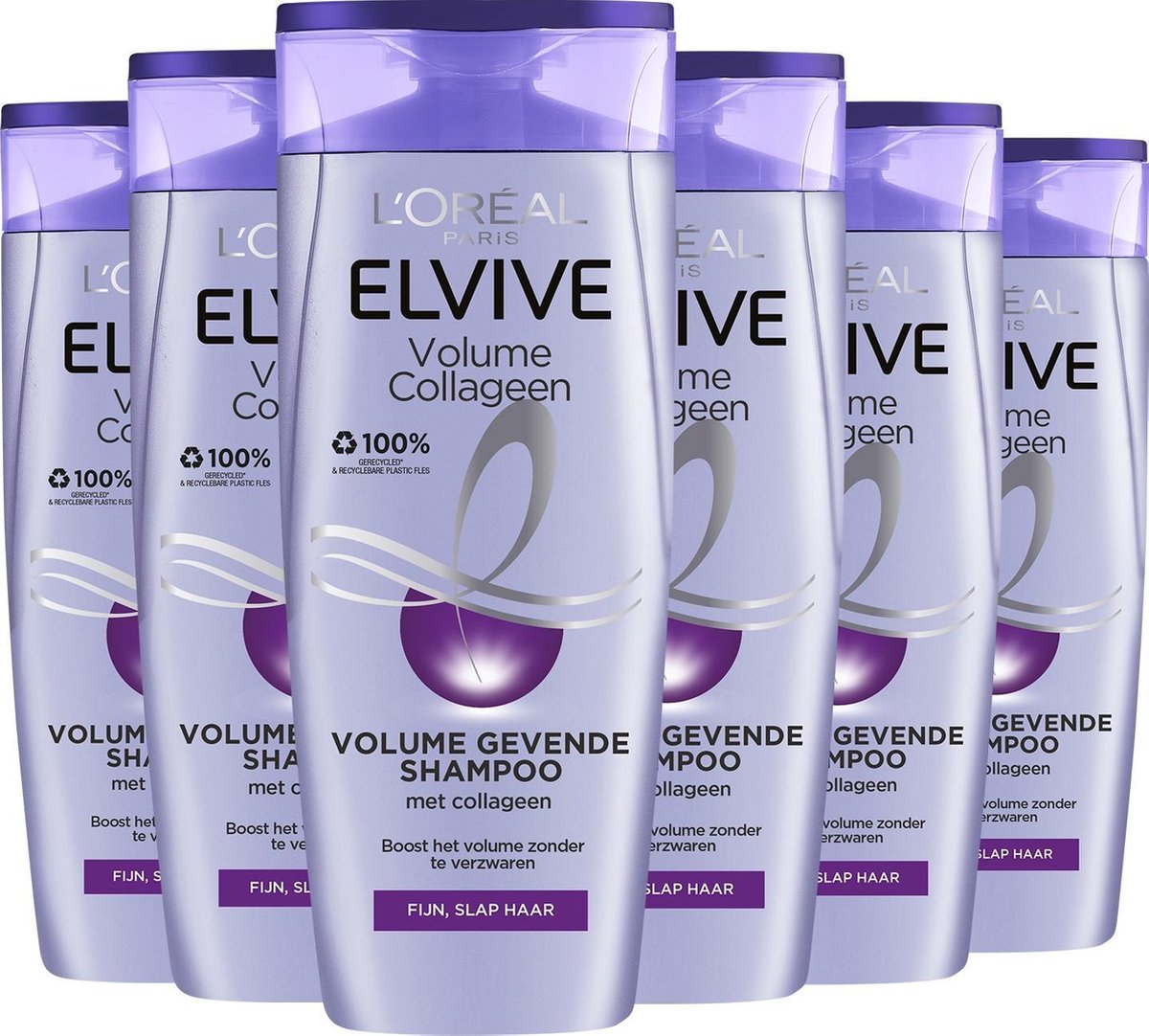 L’Oréal Paris Elvive Volume Collageen Shampoo 6x250 ml