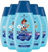 Schwarzkopf Kids Piraat Shampoo 5x 250ml - Voordeelverpakking