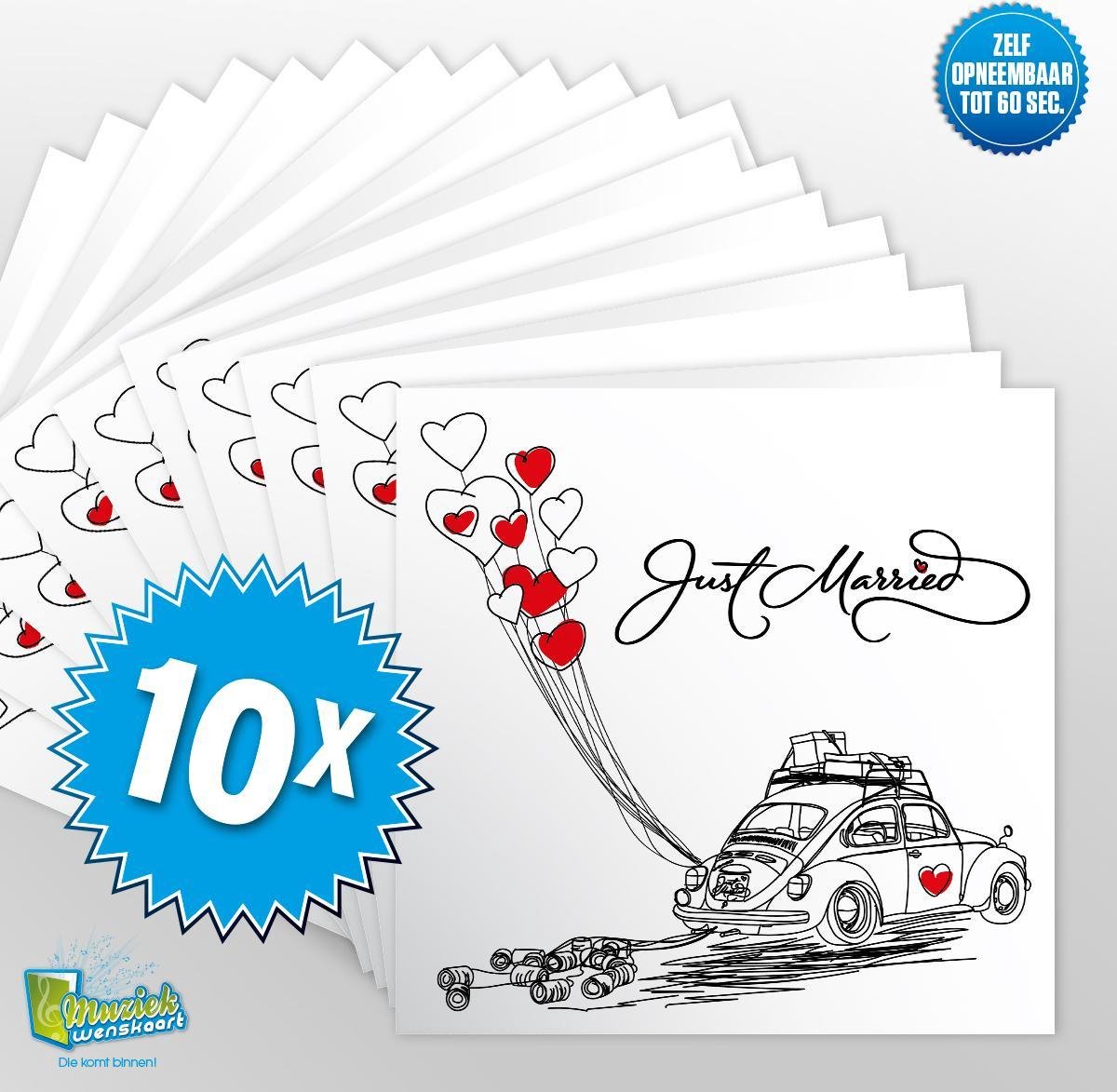 Edition Colibri Faire Part De Mariage Carte Mariage Vintage Voiture - Format A6 - Papier 350g Avec Enveloppe Kraft Carte Félicitations Mariage Geant Mariage