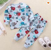Kinder Pyjama Set-Kinderen-Baby-Jongen/100% katoen/4-5 jaar-maat 110-120