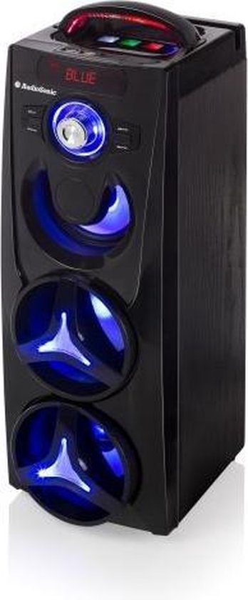 SING ALONG Grote, cm hoge Audiosonic Speaker - Bluetooth-luidspreker muziekbox, met... | bol.com